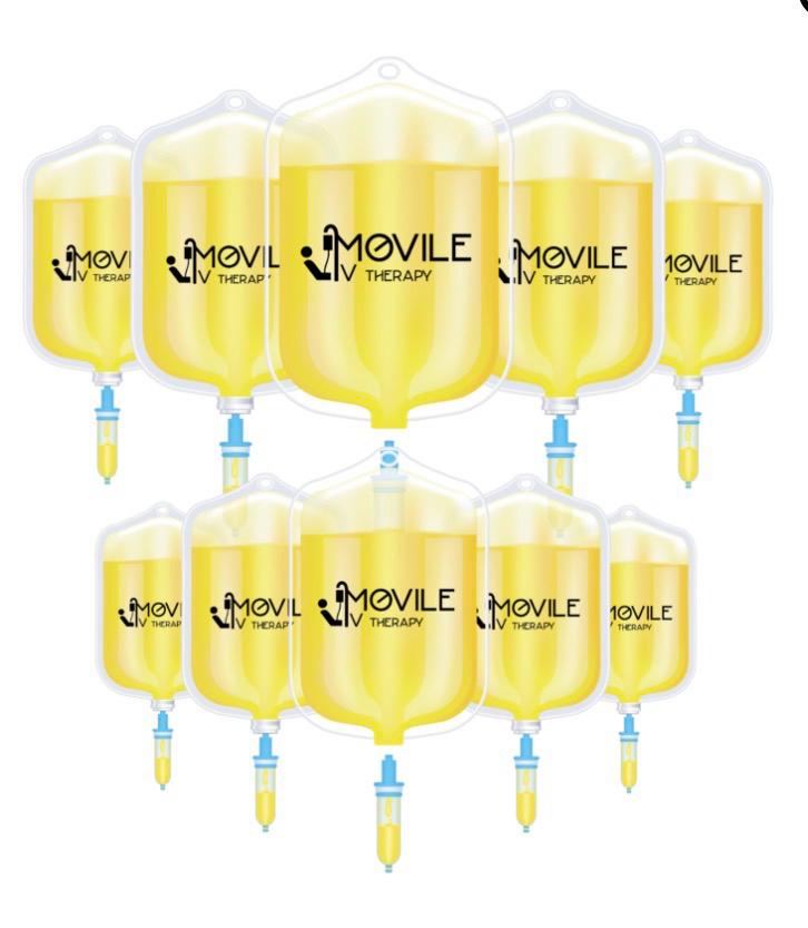 Holiday Package — 10 Hangover IVs