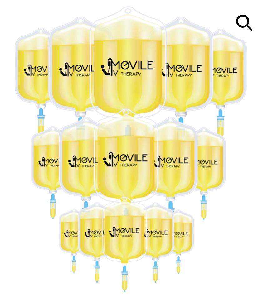 Holiday Package — 15 Hangover IVs